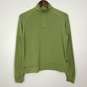 REI Active Pursuits Long-Sleeve Quarter-Zip Pullover Women’s Size S Zip Pocket